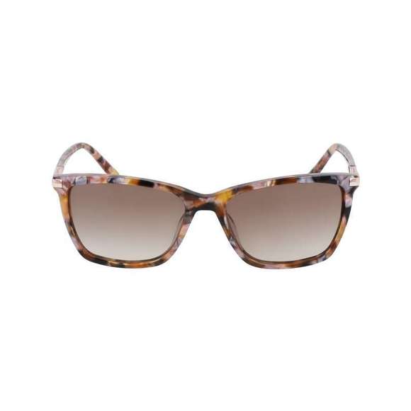 DKNY DK539S Sunglasses 205 Tortoise Pearlized Blush 55mm - Picture 1 of 6